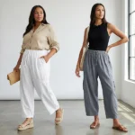 Nalvo™ Women's Linen Pants - Image 3